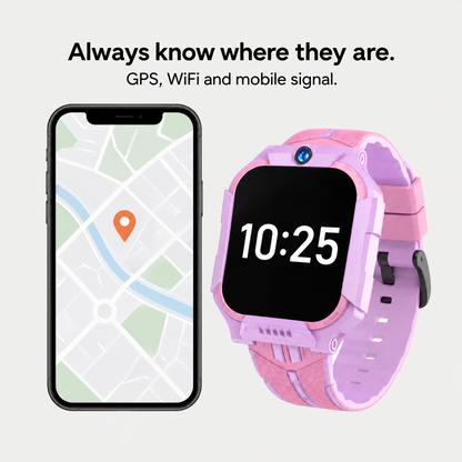 Always know where they are: GPS, WiFi and mobile signal
