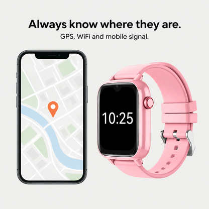 Always know where they are: GPS, WiFi and mobile signal