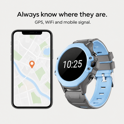 Always know where they are: GPS, WiFi and mobile signal