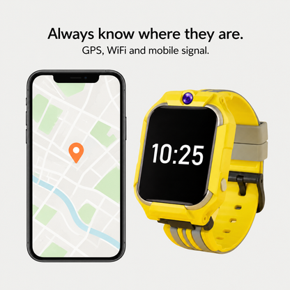 Always know where they are: GPS, WiFi and mobile signal