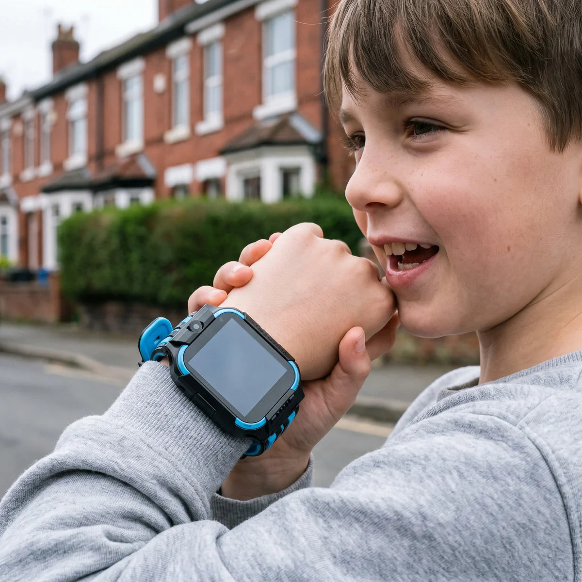Boys' Detachable 4G Smartwatch with GPS and Video Calls — Solvi Pro V2